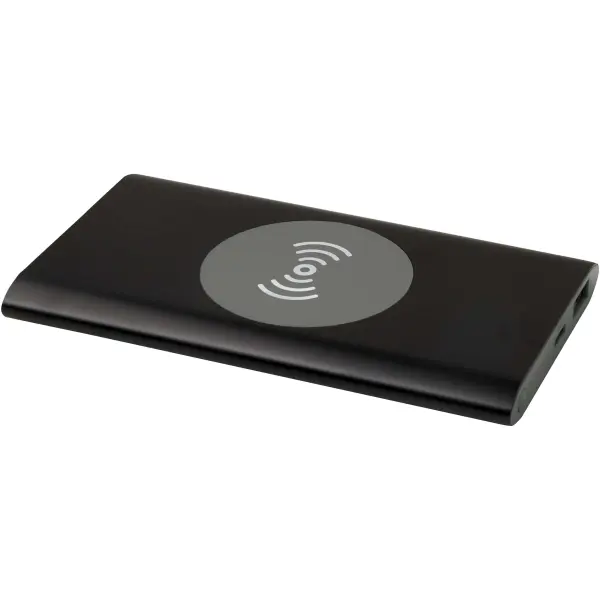 Juice 4000 mAh Type-C recycled aluminium wireless power bank - Immagine 26