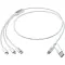 Versatile 5-1 recycled aluminium charging cable - Anteprima 19