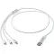 Versatile 5-1 recycled aluminium charging cable - Anteprima 16