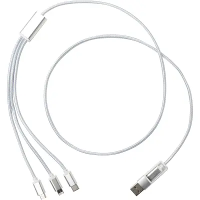 Versatile 5-1 recycled aluminium charging cable - Immagine 15