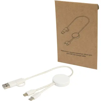 Cavo 5-in-1 in plastica riciclata da 30 cm Citala - Immagine 2