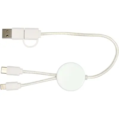 Cavo 5-in-1 in plastica riciclata da 30 cm Citala - Immagine 4