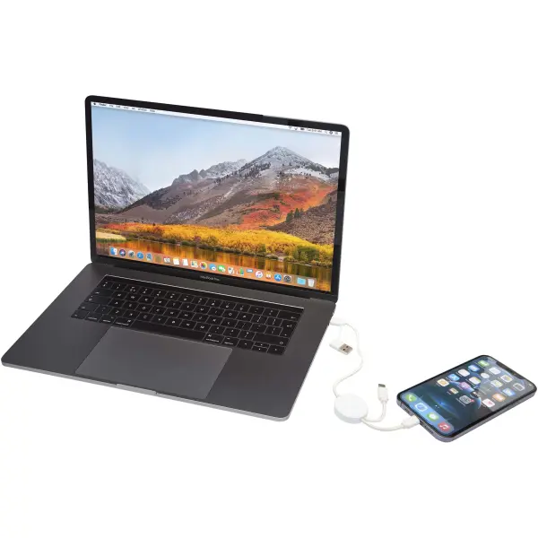 Cavo 5-in-1 in plastica riciclata da 30 cm Citala - Immagine 9