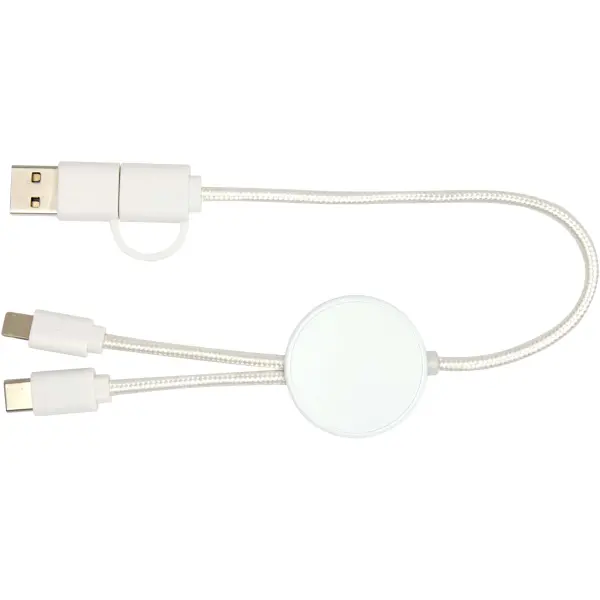 Cavo 5-in-1 in plastica riciclata da 30 cm Citala - Immagine 3