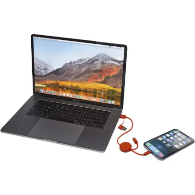 Cavo 5-in-1 in plastica riciclata da 30 cm Citala - Immagine 16