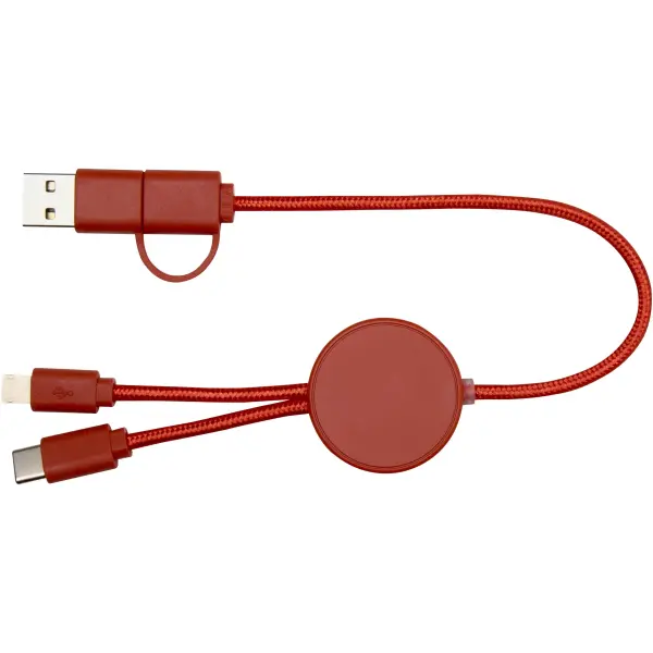 Cavo 5-in-1 in plastica riciclata da 30 cm Citala - Immagine 11