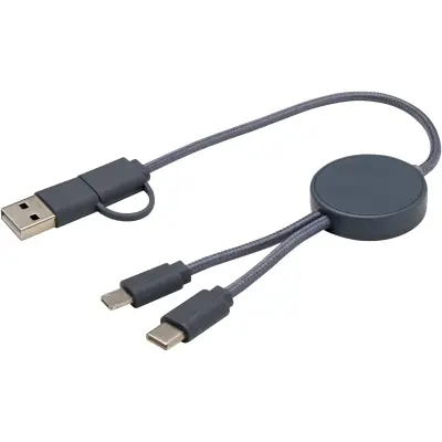 Cavo 5-in-1 in plastica riciclata da 30 cm Citala - Immagine 26