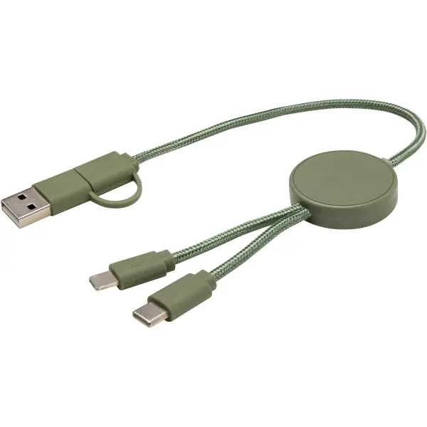 Cavo 5-in-1 in plastica riciclata da 30 cm Citala - Immagine 35