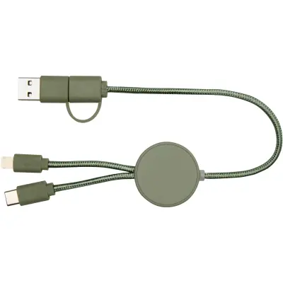 Cavo 5-in-1 in plastica riciclata da 30 cm Citala - Immagine 27