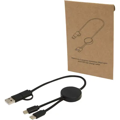 Cavo 5-in-1 in plastica riciclata da 30 cm Citala - Immagine 33