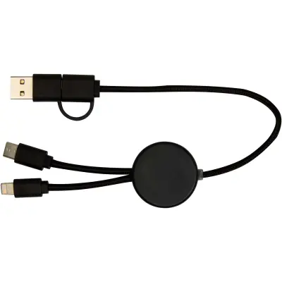 Cavo 5-in-1 in plastica riciclata da 30 cm Citala - Immagine 36