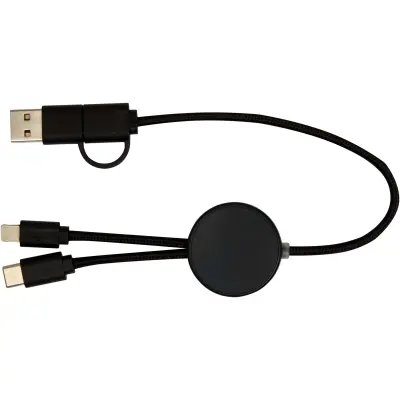 Cavo 5-in-1 in plastica riciclata da 30 cm Citala - Immagine 34