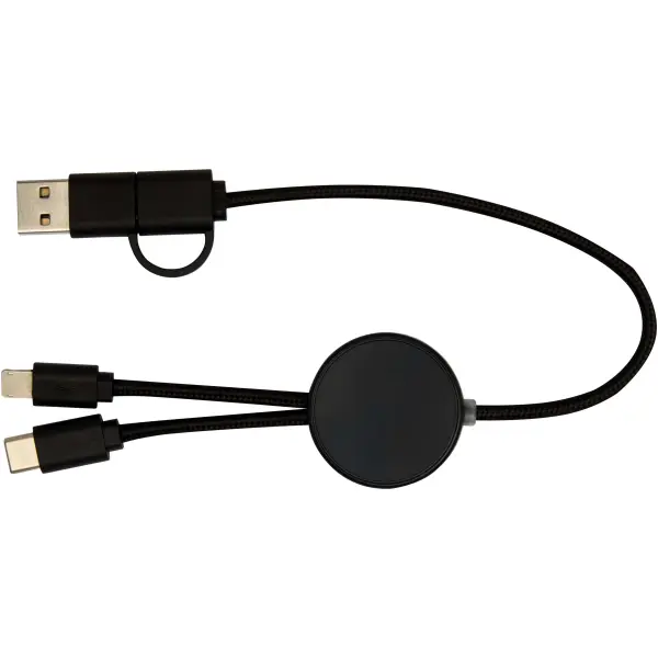 Cavo 5-in-1 in plastica riciclata da 30 cm Citala - Immagine 34
