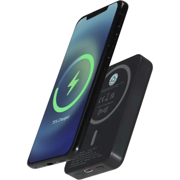 Power bank magnetico wireless 5.000 mAh 15 W Acrab - Immagine 10