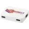 Hub USB a 4 porte e doppio ingresso Gaia - Anteprima 5