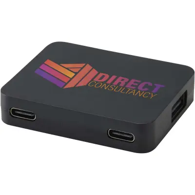 Hub USB a 4 porte e doppio ingresso Gaia - Immagine 10