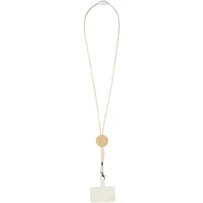 Lanyard per smartphone dettagli in bambù Adhab - Immagine 2