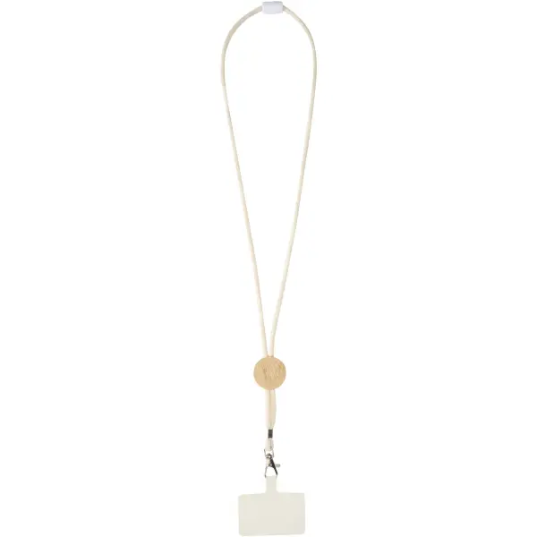 Lanyard per smartphone dettagli in bambù Adhab - Immagine 2