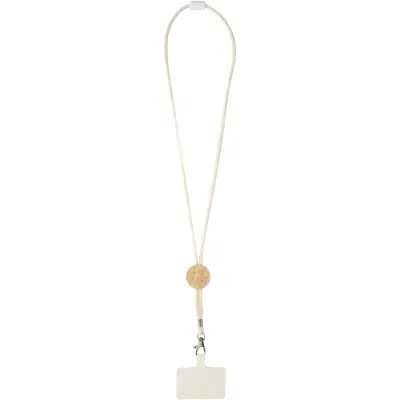 Lanyard per smartphone dettagli in bambù Adhab - Immagine 4