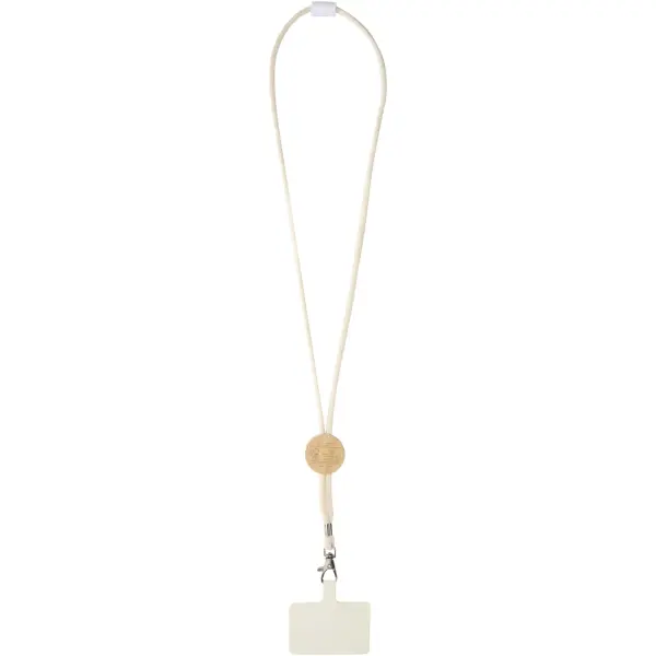 Lanyard per smartphone dettagli in bambù Adhab - Immagine 4