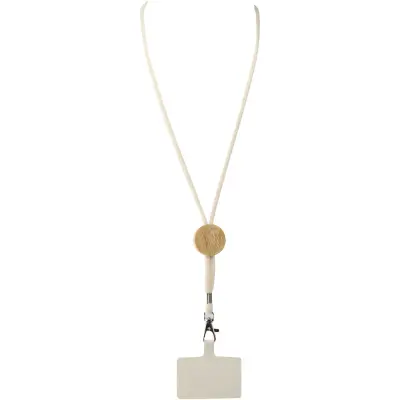 Lanyard per smartphone dettagli in bambù Adhab - Immagine 3