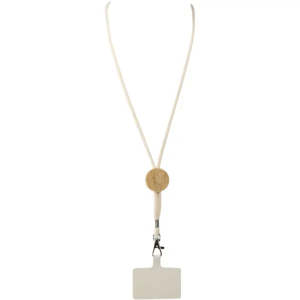 Lanyard per smartphone dettagli in bambù Adhab - Immagine 3