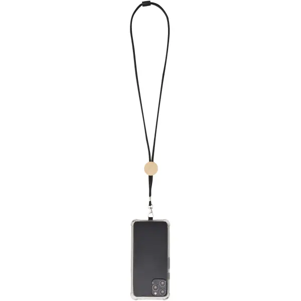 Lanyard per smartphone dettagli in bambù Adhab - Immagine 12