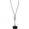 Lanyard per smartphone dettagli in bambù Adhab - Anteprima 9