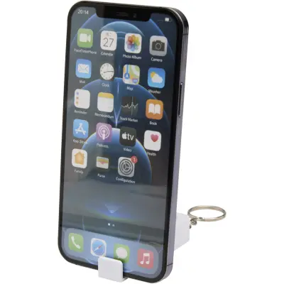 Aggia recycled plastic phone stand with fidget toy - Immagine 1