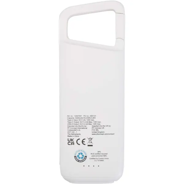 Power bank impermeabile 5.000 mAh Alkes - Immagine 4