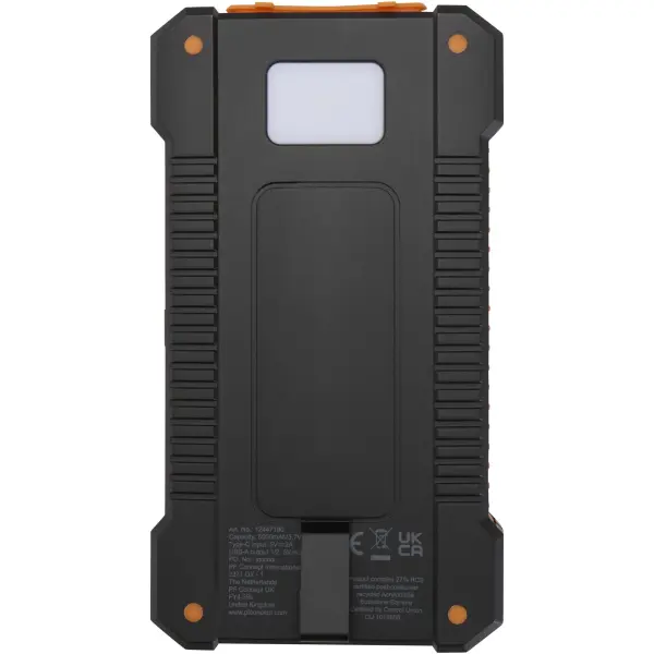 Robusto power bank a energia solare da 5.000 mAh Altair - Immagine 3