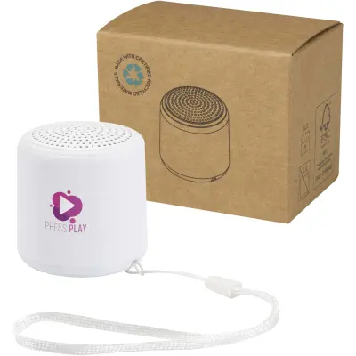 Speaker Bluetooth wireless in plastica riciclata 3W Velkis - Immagine 4