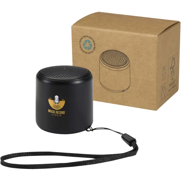 Speaker Bluetooth wireless in plastica riciclata 3W Velkis - Immagine 11