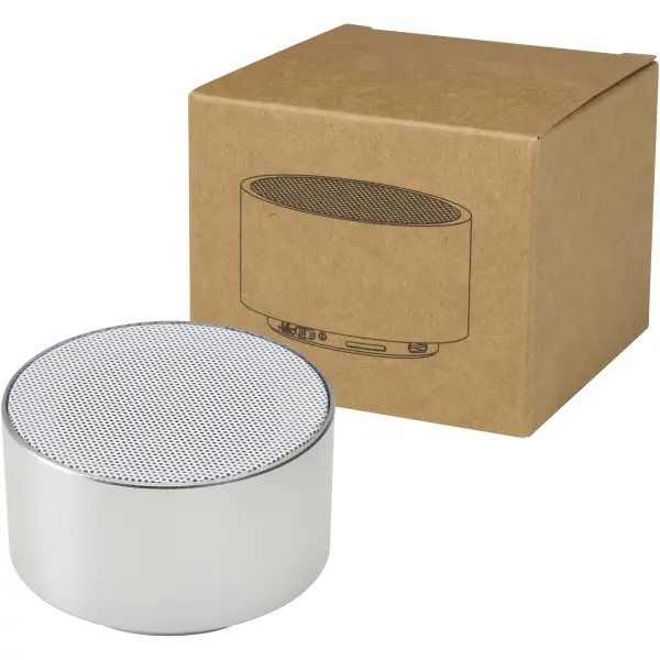 Speaker Bluetooth wireless in alluminio riciclato 3W Ankaa - Immagine 16