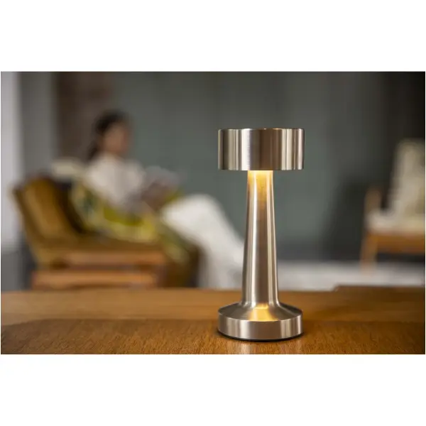 Lampada da tavolo ricaricabile dimmerabile Aludra - Immagine 3