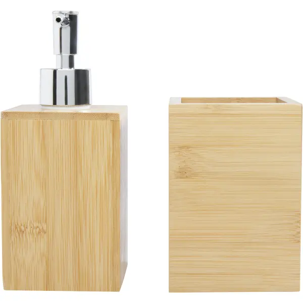 Set da bagno in bamboo 3 pezzi Hedon - Immagine 2