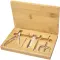 Set per manicure da 5 pezzi in bamboo Ladia - Anteprima 5