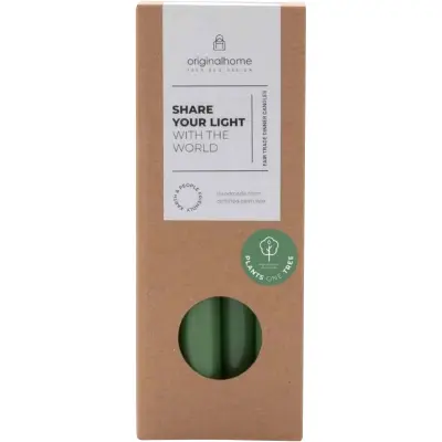 Candela Dinner Matcha verde originalhome personalizzabile - Immagine 9