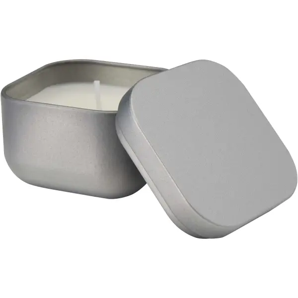 Candela in scatola di latta quadrata TINDRA 50 g - Immagine 10