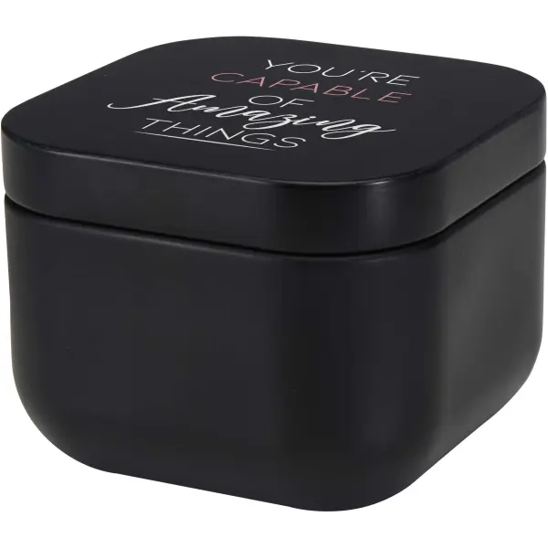 Candela in scatola di latta quadrata TINDRA 50 g - Immagine 13