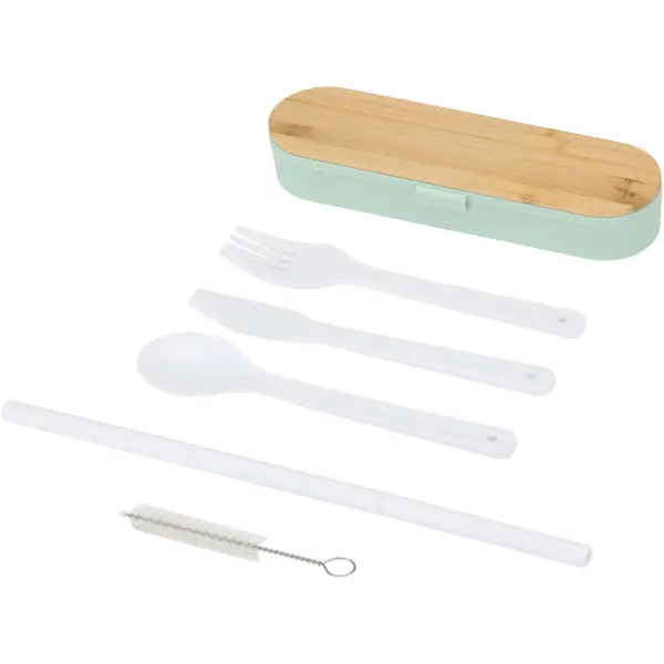 Set di posate con coperchio in bambù Runa - Immagine 11