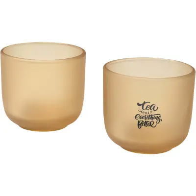 Male 200 ml glass cups - set of 2 - Immagine 4