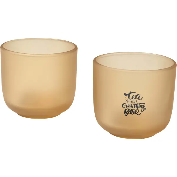 Male 200 ml glass cups - set of 2 - Immagine 4