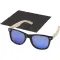 Taiyō rPET/bamboo mirrored polarized sunglasses in gift box - Anteprima 6