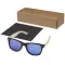 Taiyō rPET/bamboo mirrored polarized sunglasses in gift box - Anteprima 7