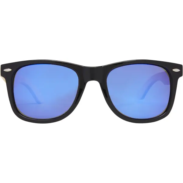 Taiyō rPET/bamboo mirrored polarized sunglasses in gift box - Immagine 2