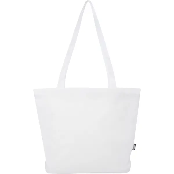 Shopper in materiale riciclato con cerniera Panama - Immagine 4