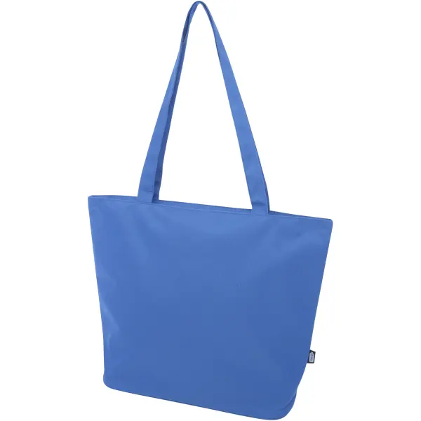 Shopper in materiale riciclato con cerniera Panama - Immagine 8