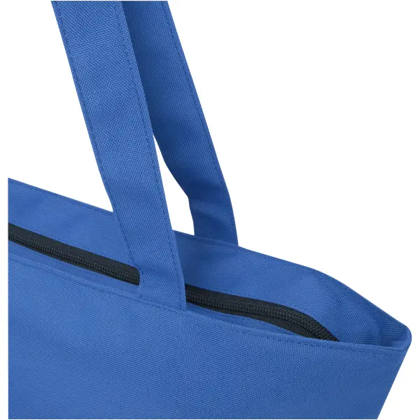 Shopper in materiale riciclato con cerniera Panama - Immagine 12