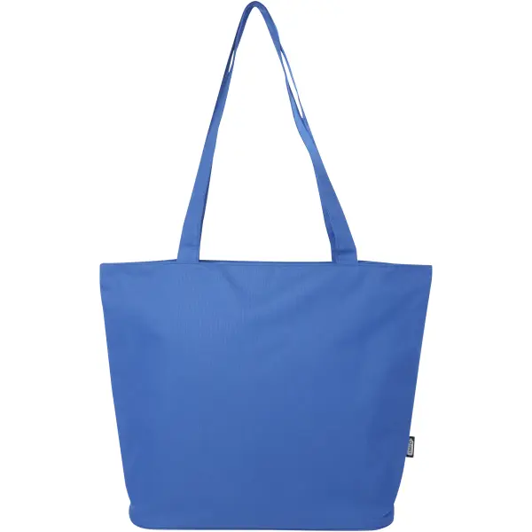 Shopper in materiale riciclato con cerniera Panama - Immagine 9